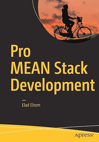 pro mean stack development 1st edition elad elrom 1484220439, 978-1484220436