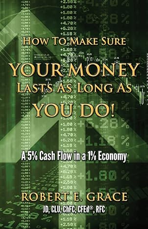 how to make sure you money lasts as long as you do 1st edition robert e. grace 1595717722, 978-1595717726