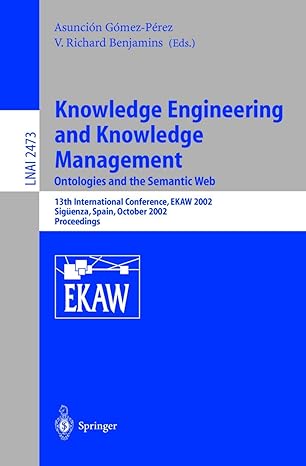 knowledge engineering and knowledge management ontologies and the semantic web 13th international conference