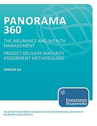 panorama 360 insurance and wealth management project delivery maturity assessment methodology the definitive
