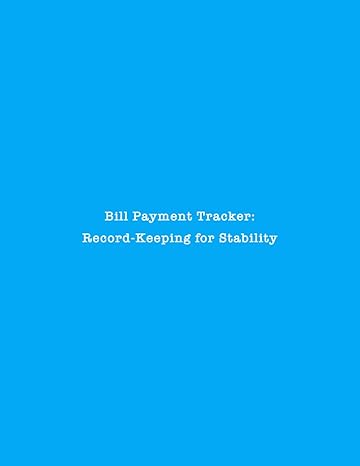 bill payment tracker record keeping for stability 1st edition prithvi madhukar b0ckygzwgd