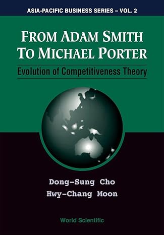 from adam smith to michael porter evolution of competitiveness theory 1st edition dong-sung cho 9810244312,