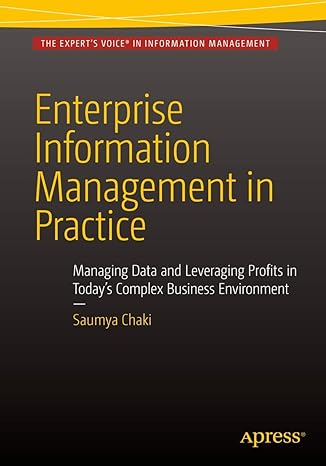 enterprise information management in practice managing data and leveraging profits in todays complex business