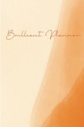 brilliant planner undated budget book monthly organizer + money affirmations inside to take control of your