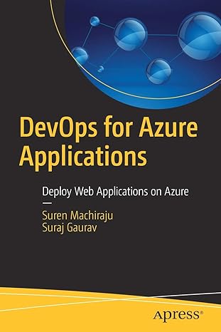 devops for azure applications deploy web applications on azure 1st edition suren machiraju ,suraj gaurav