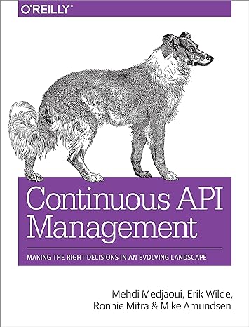 continuous api management making the right decisions in an evolving landscape 1st edition mehdi medjaoui