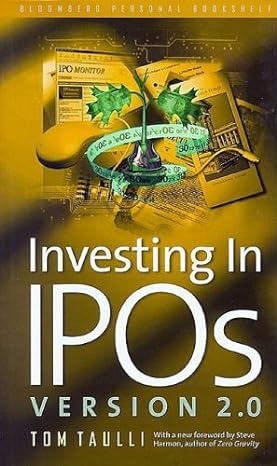 investing in ipos version 2 0 2nd edition tom taulli ,steve harmon 1576600467, 978-1576600467