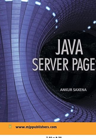 java server pages 1st edition ankur saxena 8180941337, 978-8180941337