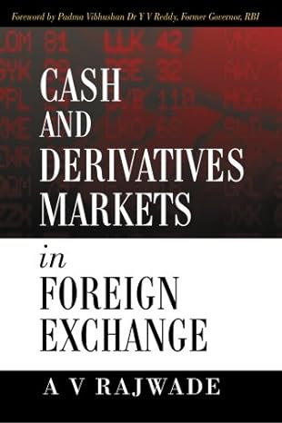 cash and derivatives markets in foreign exchange 1st edition mr. a v rajwade 0071332782, 978-0071332781