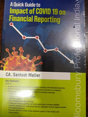 a quick guide to impact of covid 19 on financial reporting 1st edition santosh maller 9390176085,