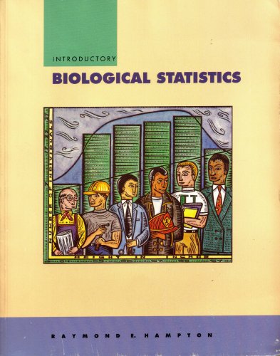 biological statistics 1st edition raymond e hampton 0697202097, 9780697202093