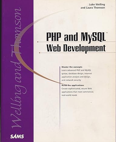 php and mysql web development 1st edition luke welling ,laura thomson 0672317842, 978-0672317842