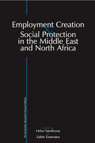 Employment Creation Social Protection In The Middle East And North Africa
