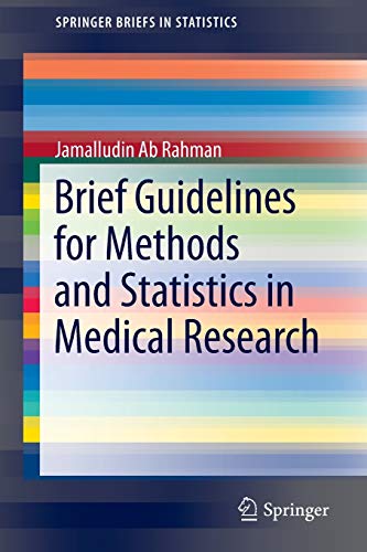 guidelines for methods and statistics in medical research 1st edition jamalludin ab rahman 9812879234,