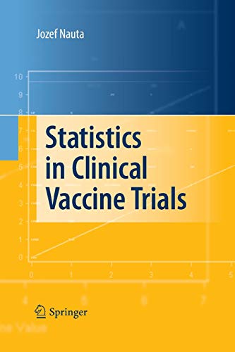 statistics in clinical vaccine trials 2011th edition jozef nauta 3642441912, 9783642441912