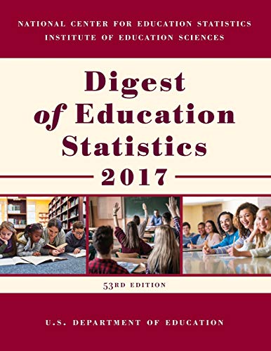 digest of education statistics 2017 1st edition education department 1641433892, 9781641433891