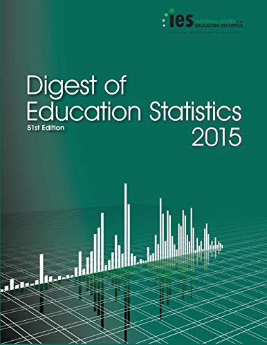 digest of education statistics 2015 edition nces 1598048384, 9781598048384