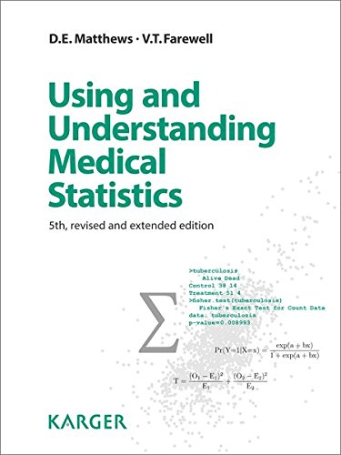 using and understanding medical statistics 5th edition d e matthews , v t farewell 3318054585, 9783318054583