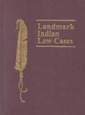 landmark indian law cases 1st edition thomas e tyner 0837701570, 9780837701578