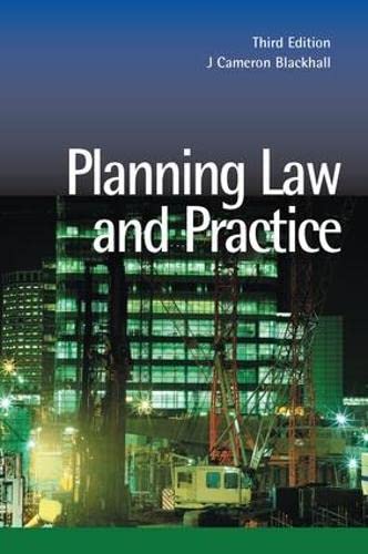planning law and practice 1st edition j cameron blackhall 1138142964, 9781138142961