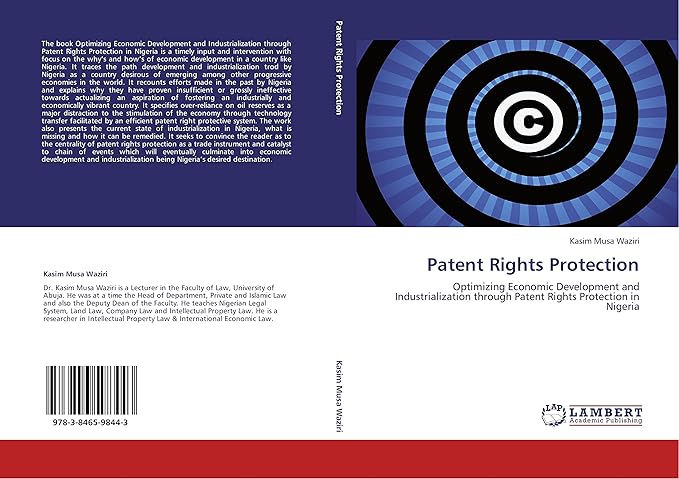 patent rights protection optimizing economic development and industrialization through patent rights