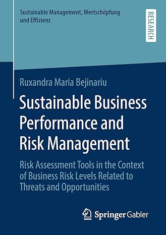 sustainable business performance and risk management risk assessment tools in the context of business risk