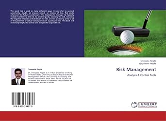risk management analysis and control tools 1st edition sreepada hegde ,vijayalaxmi hegde 3659334979,