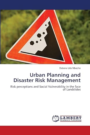urban planning and disaster risk management risk perceptions and social vulnerability in the face of