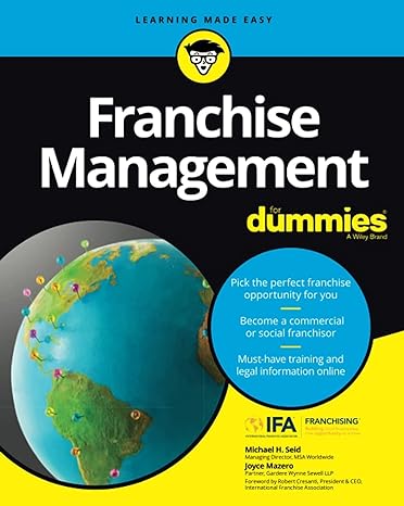 franchise management for dummies 1st edition michael h. seid ,joyce mazero 1119337283, 978-1119337287
