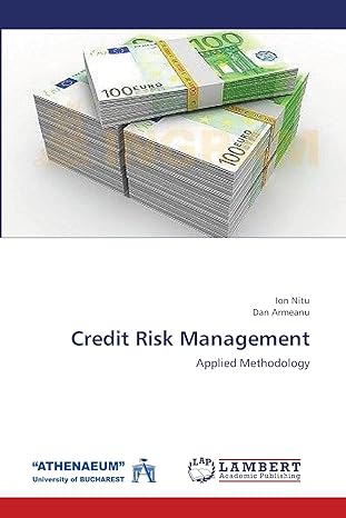 credit risk management applied methodology 1st edition ion nitu ,dan armeanu 3659141615, 978-3659141614