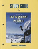 study guide for principles of risk management and insurance 1st edition michael j mcnamara b008cm7xx0
