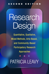 research design quantitative qualitative mixed methods arts based and community based participatory research