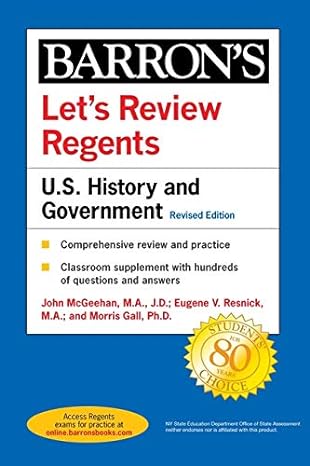 barrons lets review regents u s history and government revised edition miriam a. lazar m.s., albert tarendash