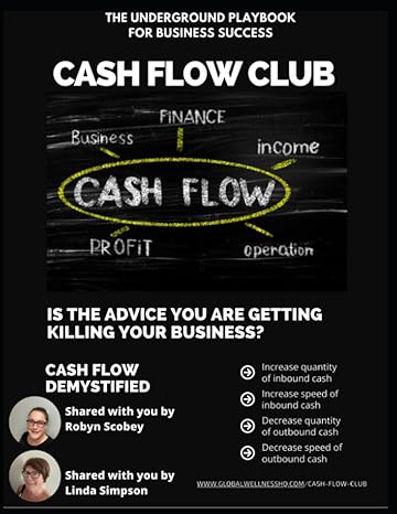 cash flow club playbook the underground playbook for business success 1st edition jeff borschowa ,linda
