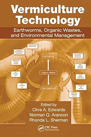 vermiculture technology earthworms organic wastes and environmental management 1st edition clive a. edwards