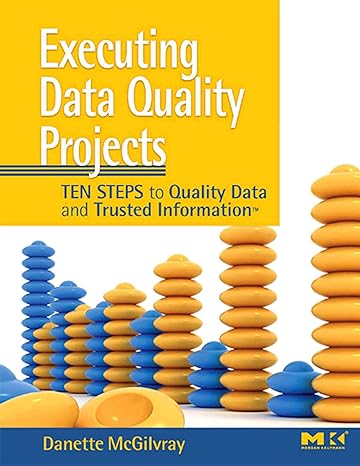 executing data quality projects ten steps to quality data and trusted information 1st edition danette