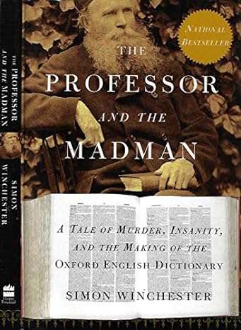professor and the madman 1st edition simon winchester 0060955392, 978-0060955397