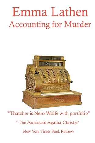 accounting for murder an emma lathen best seller 1st edition emma lathen, deaver brown 1549684930,