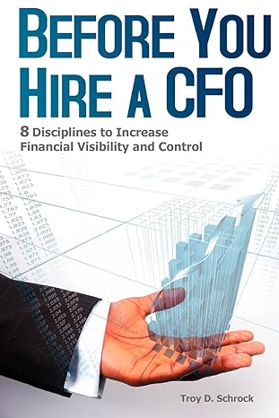 Before You Hire A CFO 8 Disciplines To Increase Financial Visibility And Control
