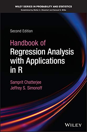 regression modeling and data analysis with applications in r 2nd edition samprit chatterjee , jeffrey s