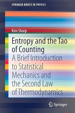 entropy and the tao of counting a brief introduction to statistical mechanics and the second law of