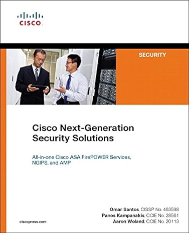 cisco next generation security solutions all in one cisco asa firepower services ngips and amp 1st edition
