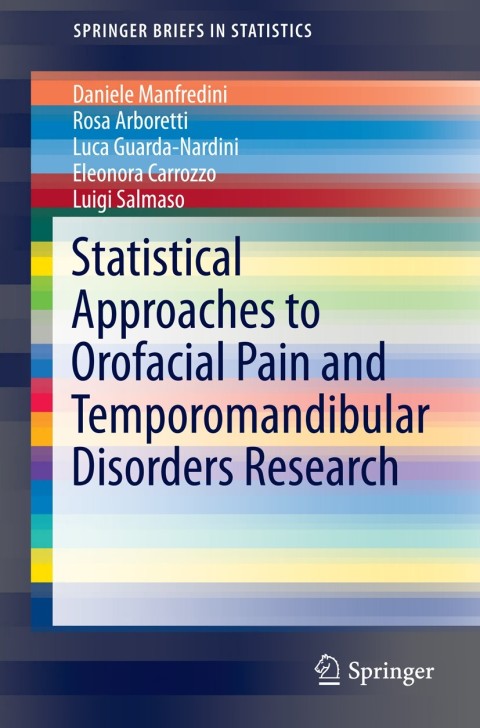 statistical approaches to orofacial pain and temporomandibular disorders research 2014th edition daniele