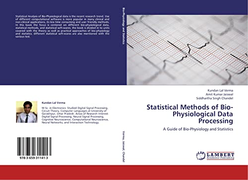statistical methods of bio physiological data processing a guide of bio physiology and statistics 1st edition