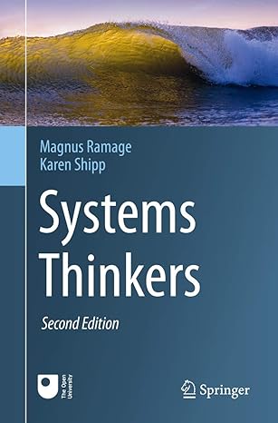 systems thinkers 2nd edition magnus ramage ,karen shipp 1447174747, 978-1447174745