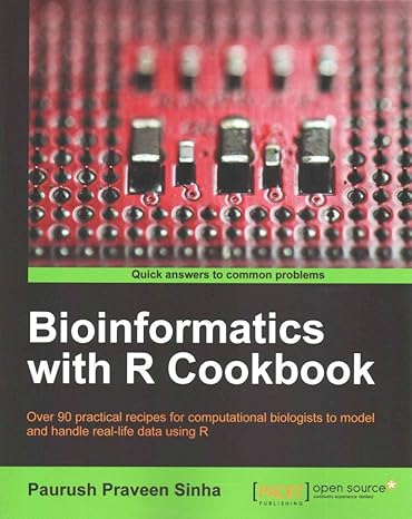 bioinformatics with r cookbook 1st edition paurush praveen sinha 1783283130, 978-1783283132