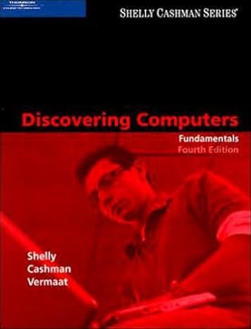 discovering computers fundamentals 4th edition gary b shelly ,thomas j cashman ,misty e vermaat 1423912098,
