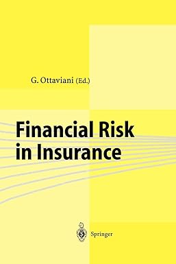 financial risk in insurance 2000 edition g. ottaviani 3540661433, 978-3540661436