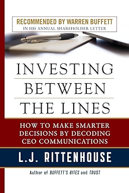 investing between the lines 1st edition l.j. rittenhouse 1265922691, 978-1265922696