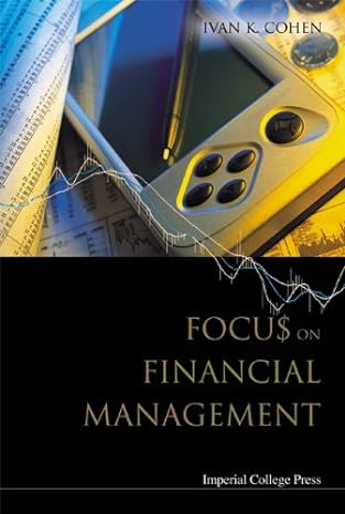 focus on financial management 1st edition ivan k cohen 1860944795, 978-1860944796